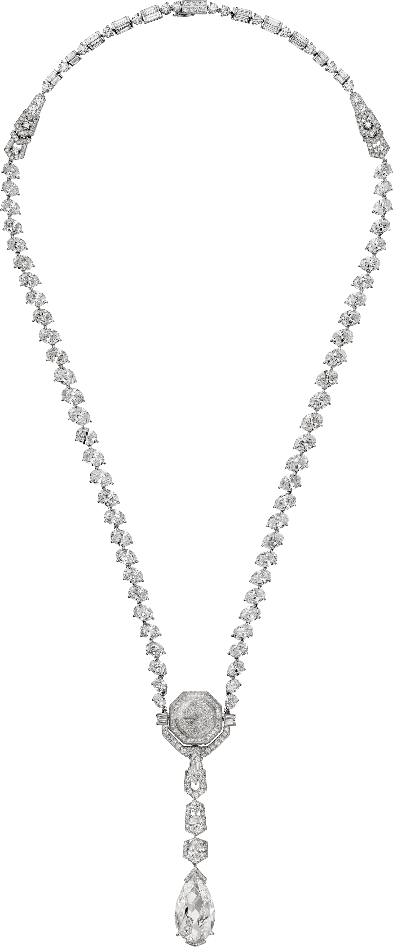 ساعة من مجموعة المجوهرات الفاخرة