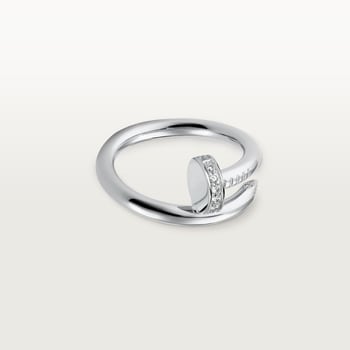 Juste un Clou ring, classic model, diamonds Juste un Clou ring, classic model, diamonds