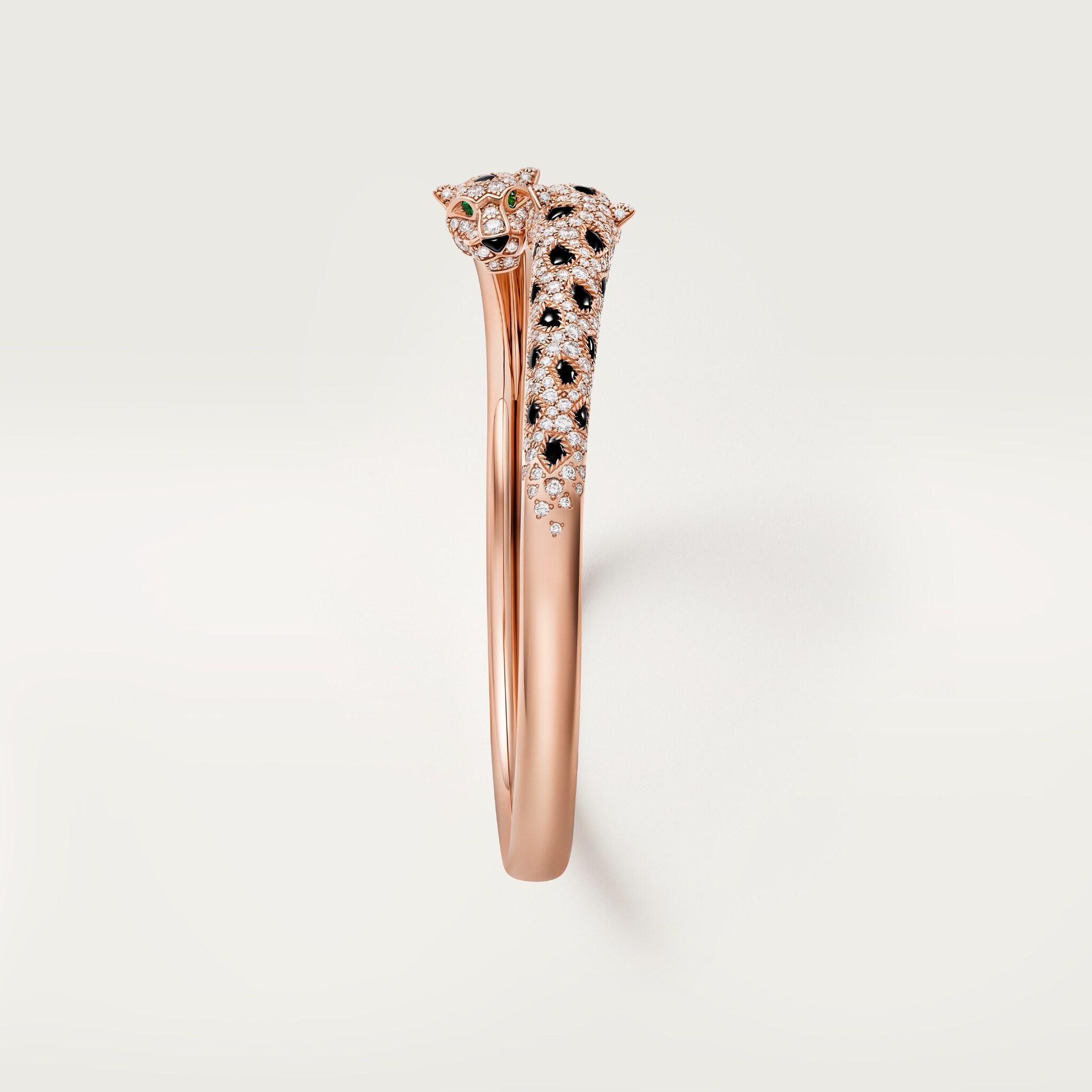 Panth&egrave;re de Cartier bracelet, small model, half-paved, image 5