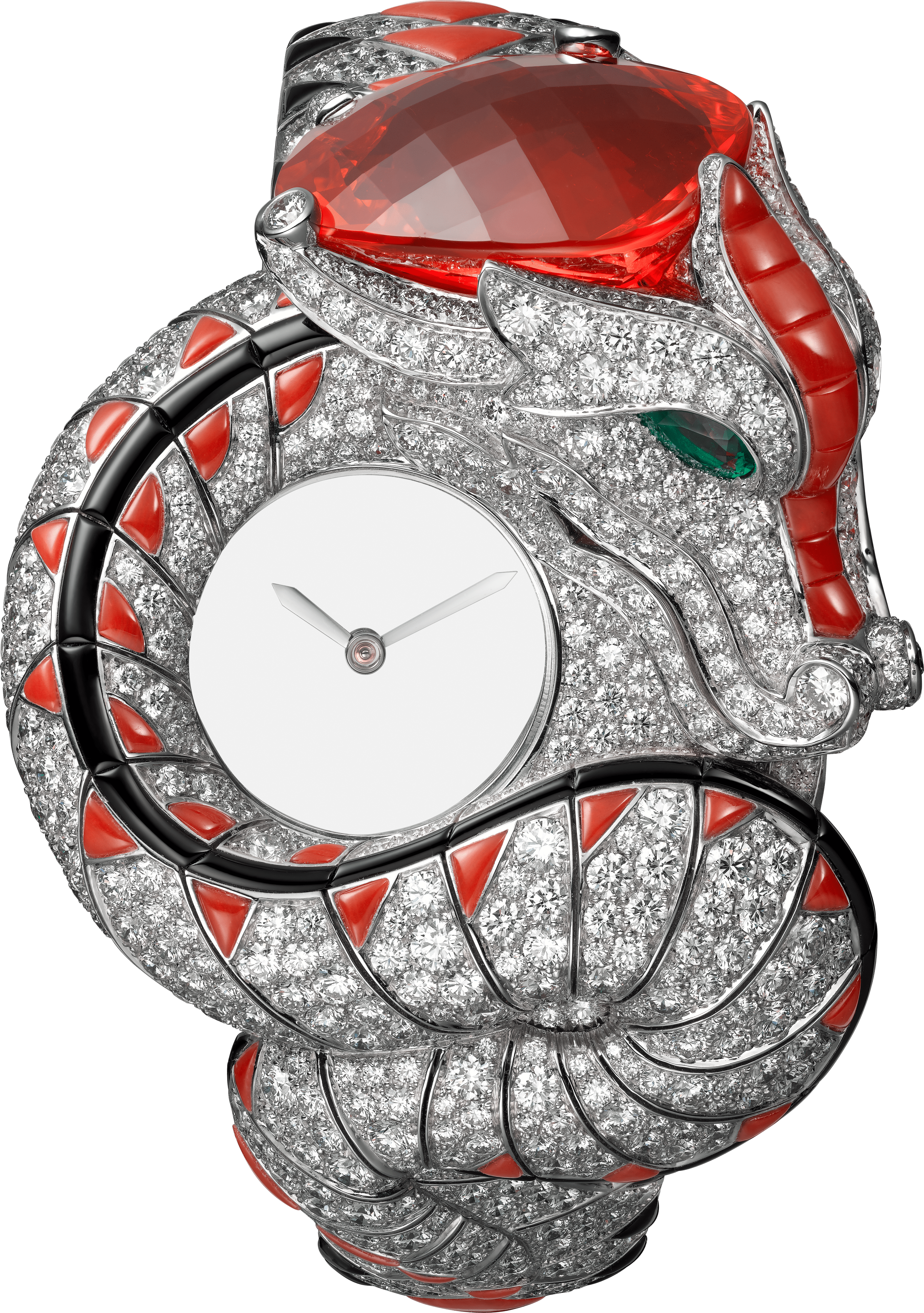 ساعة من مجموعة المجوهرات الفاخرة
