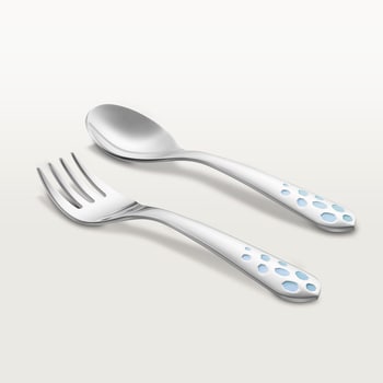 Cartier Baby panther cutlery set Cartier Baby panther cutlery set