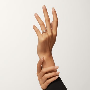 Juste un Clou ring, small model, diamonds Juste un Clou ring, small model, diamonds