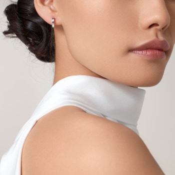 #LOVE# hoop earrings, small model #LOVE# hoop earrings, small model