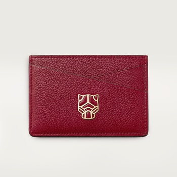 Simple card holder, Panthère Graphique de Cartier Simple card holder, Panthère Graphique de Cartier
