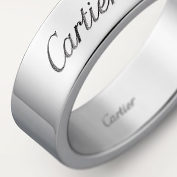 C de Cartier wedding ring, 5 mm width C de Cartier wedding ring, 5 mm width