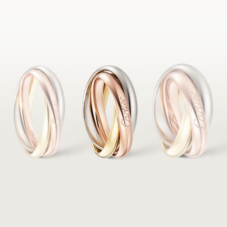 Cartier tricolor rolling ring clearance