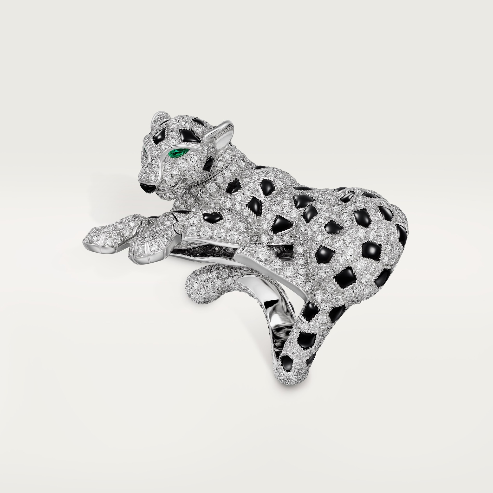 6 صورة ،خاتم "پانتير دو كارتييه"، مرصوف