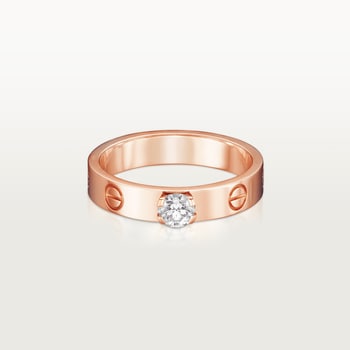#LOVE# solitaire, brilliant-cut diamond #LOVE# solitaire, brilliant-cut diamond