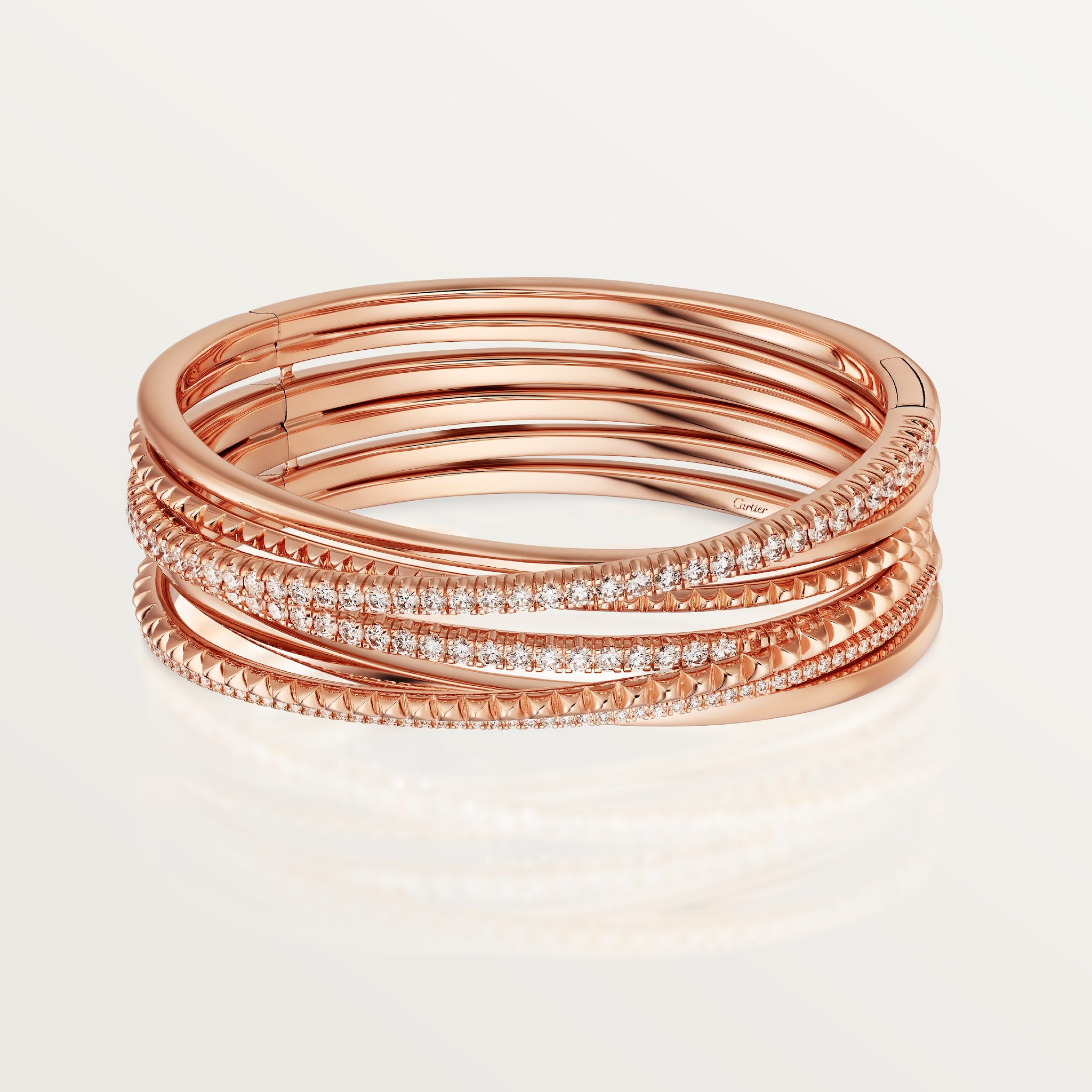 Etincelle de Cartier bracelet, half-paved