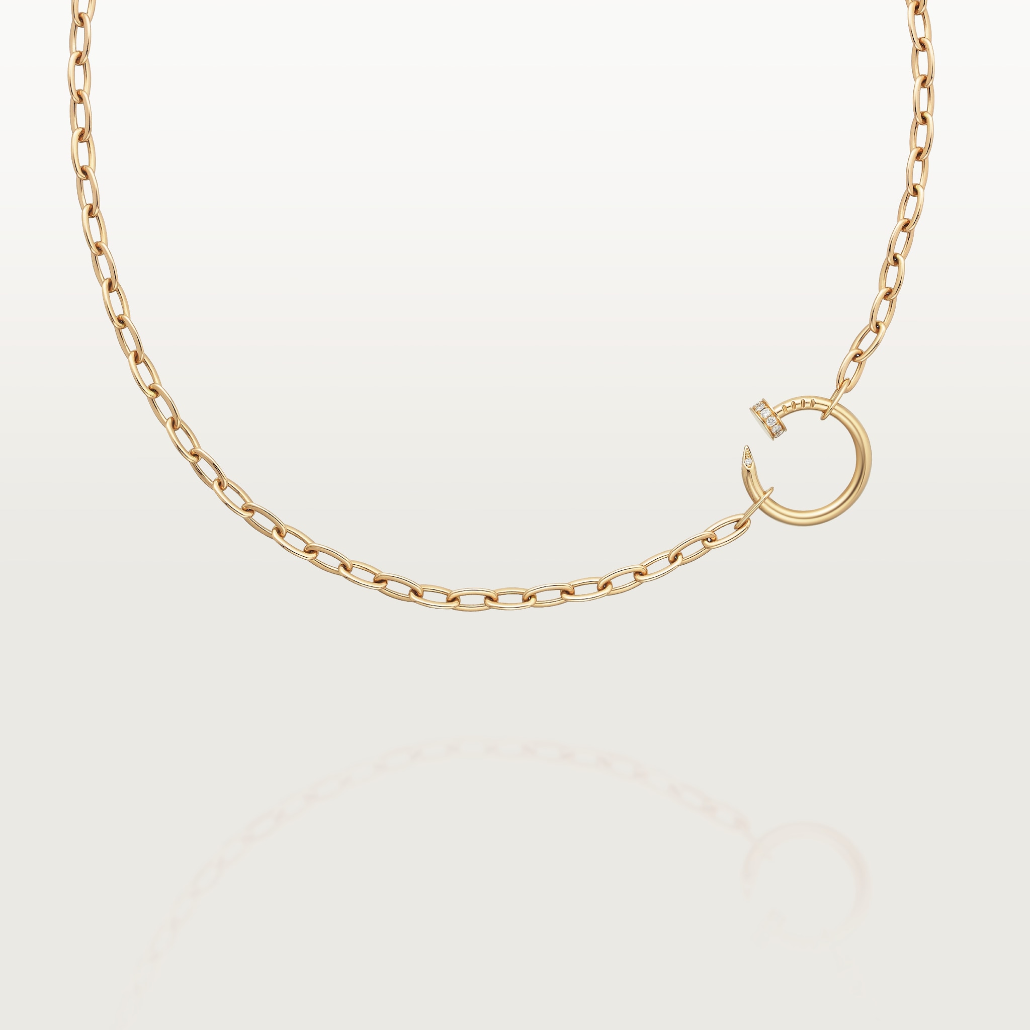 Juste un Clou necklace, diamonds, image 6