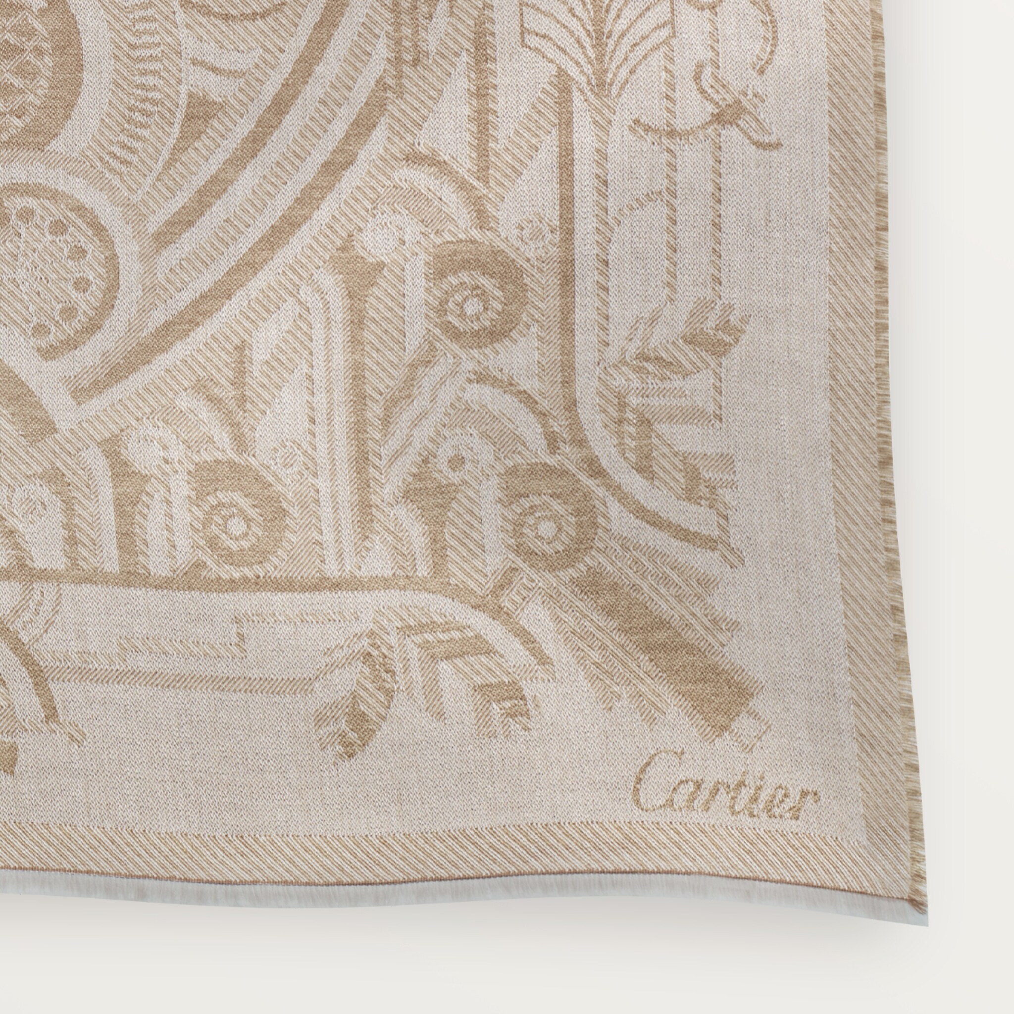 Shawl, Panth&egrave;re Art D&eacute;co