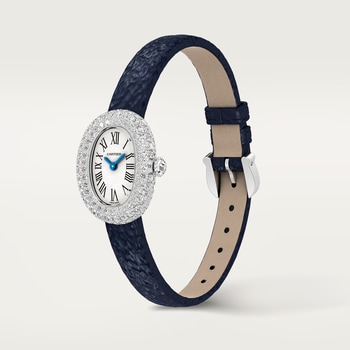 Cartier baignoire diamond watch hot sale