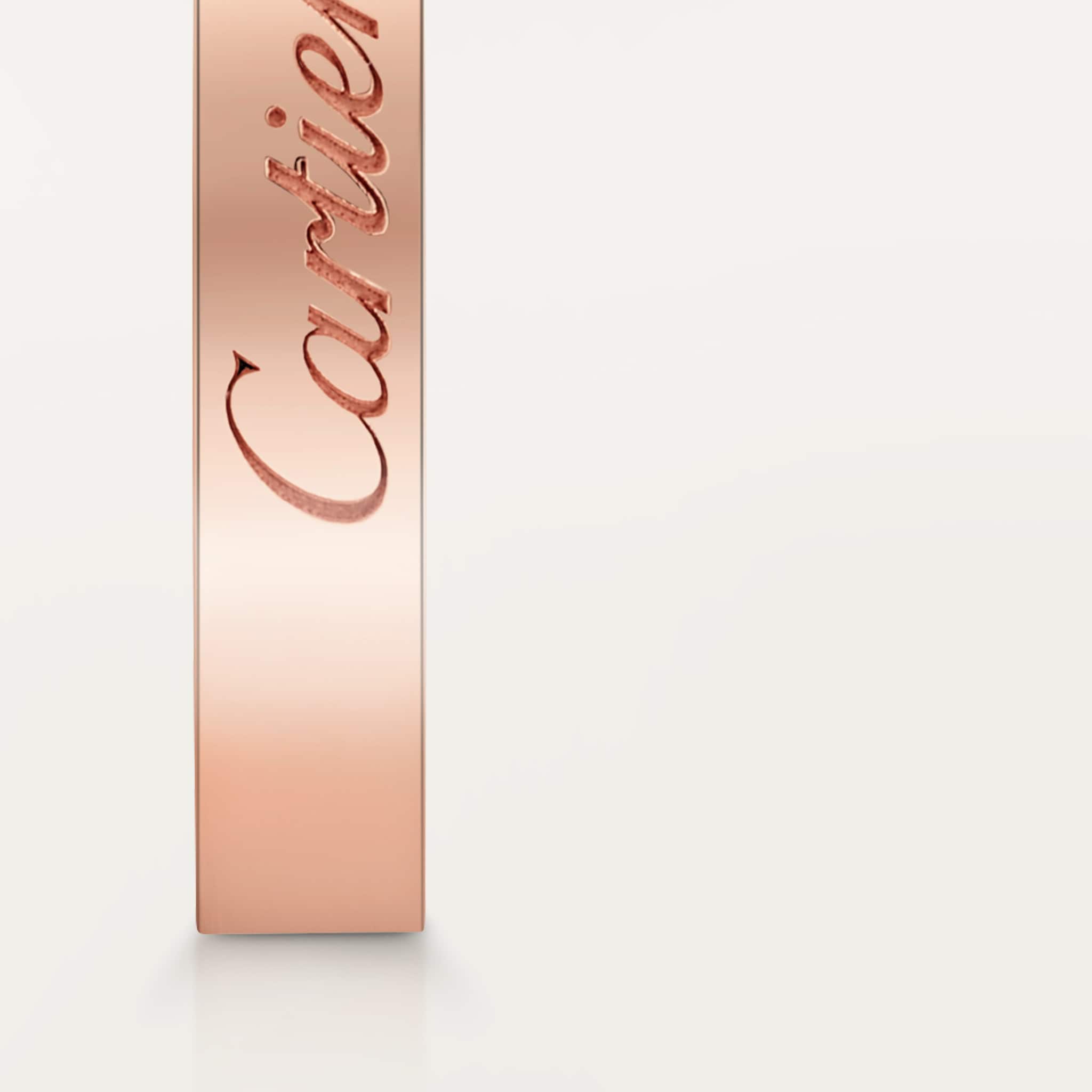 C de Cartier wedding band, 3 mm width, image 6