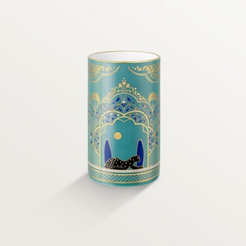 Panthère de Cartier vase, small model Panthère de Cartier vase, small model