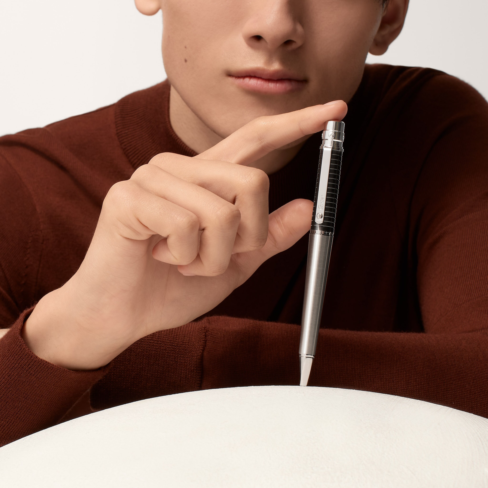 Stylo bille Santos de Cartier