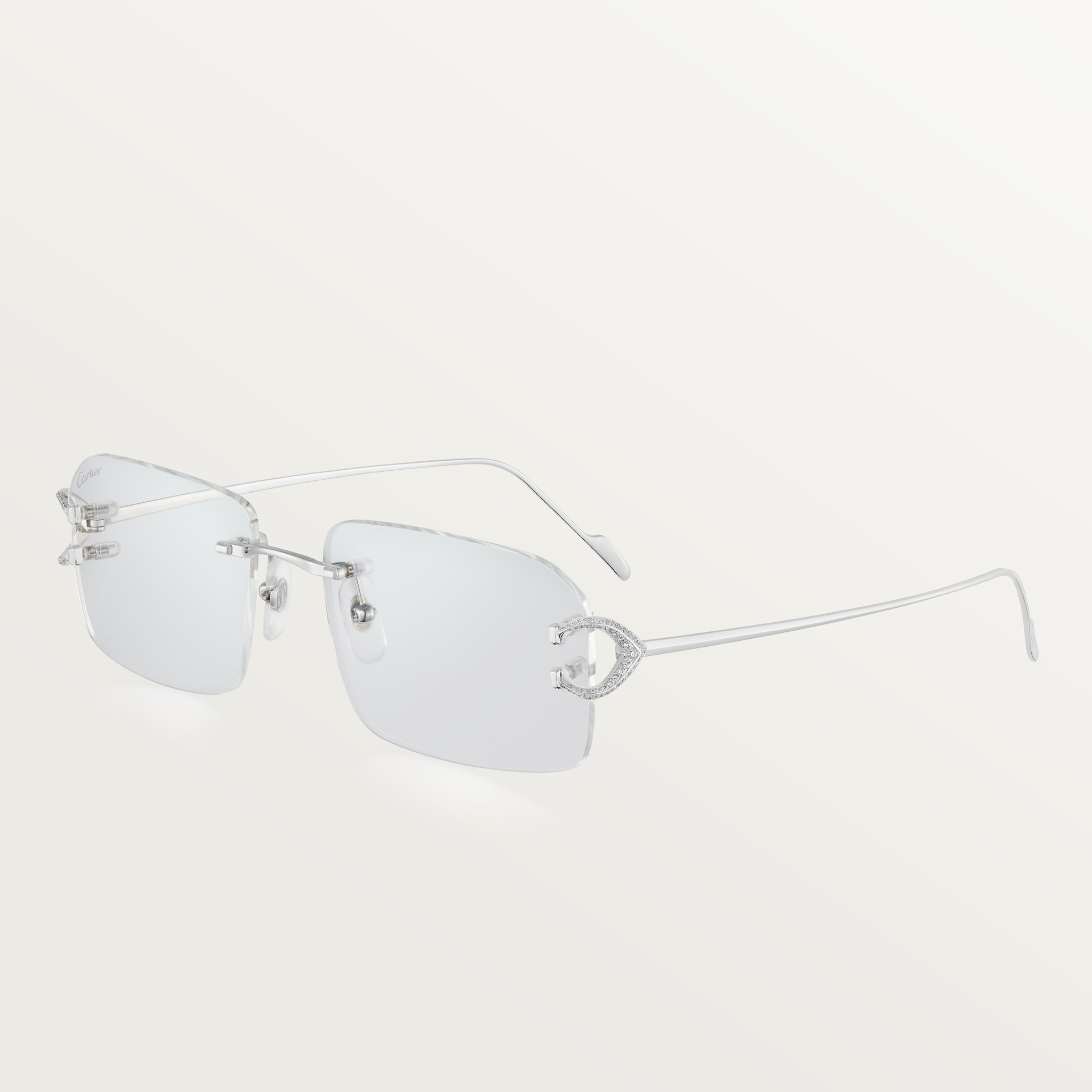 Lunettes solaires pr&eacute;cieuses D&eacute;cor C Classique de Cartier