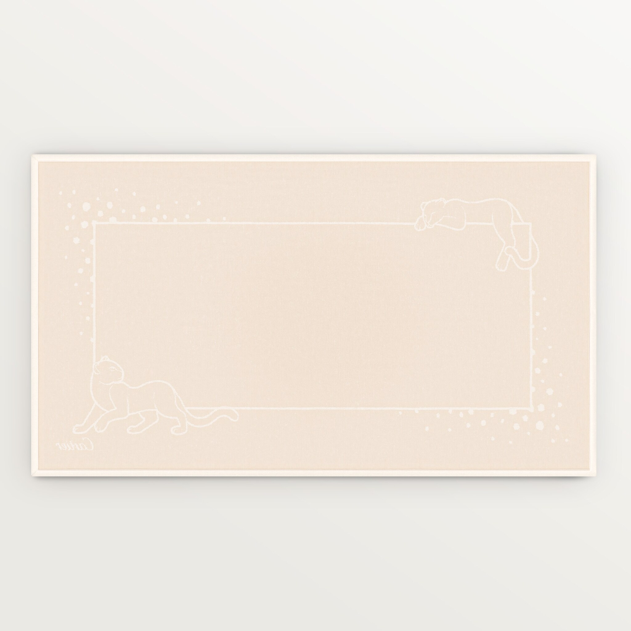 Cartier Baby Panth&egrave;re blanket