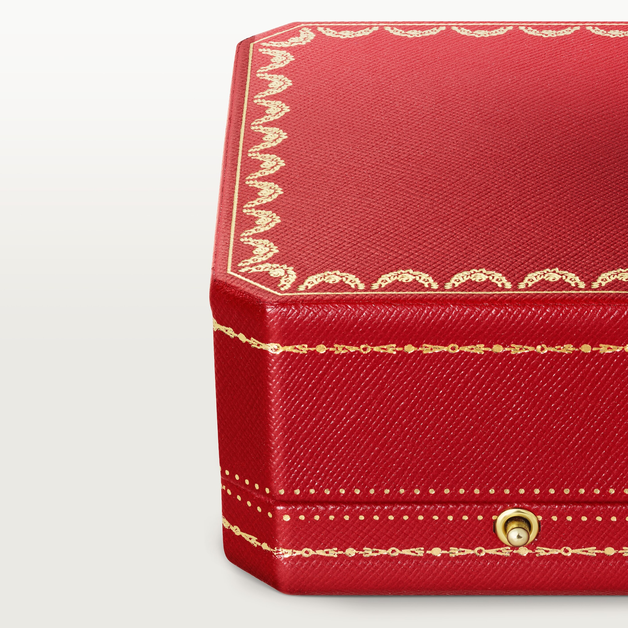 Panth&egrave;re de Cartier earrings, cushion-cut ruby, paved, image 6