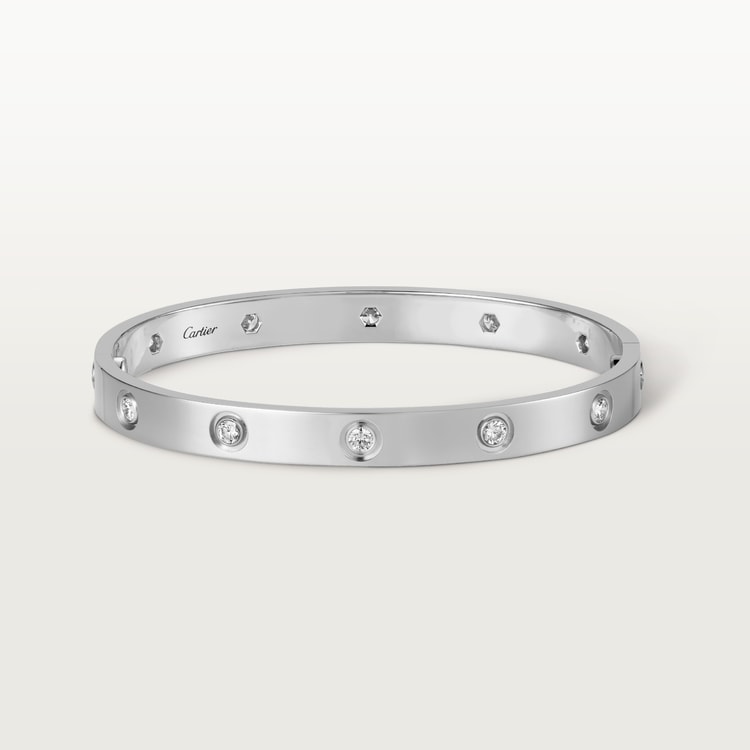 Cartier love bracelet platinum diamond Clearance