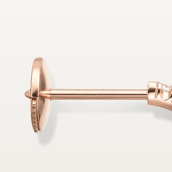 Etincelle de Cartier hoop earrings, small model, paved Etincelle de Cartier hoop earrings, small model, paved