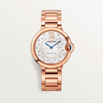 Cartier women's top rose gold watches