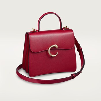Top handle bag mini model Panthere de Cartier