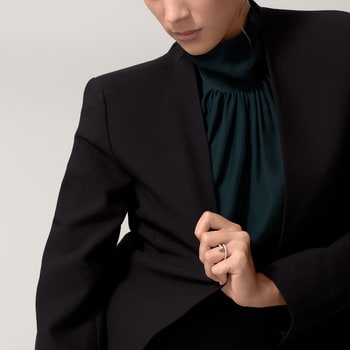 Juste un Clou ring, classic model, paved Juste un Clou ring, classic model, paved