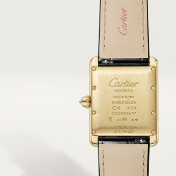 Must de cartier clearance watch leather strap