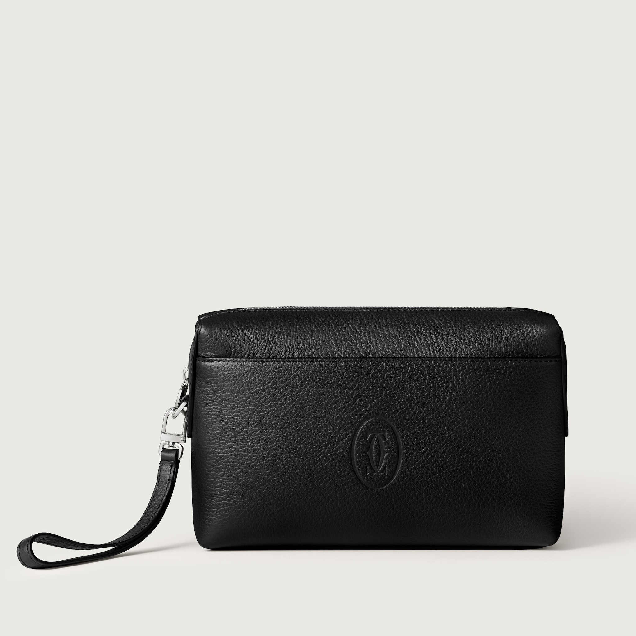 CRL1002261 - Square Pouch, Must de Cartier - Black calfskin