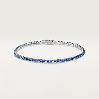Essential Lines bracelet, brilliant-cut sapphires Essential Lines bracelet, brilliant-cut sapphires