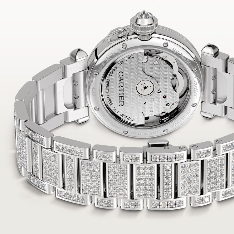 CRWJPA0014 Pasha de Cartier watch 35mm automatic movement