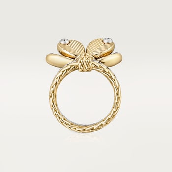Grain de Café ring, diamonds Grain de Café ring, diamonds