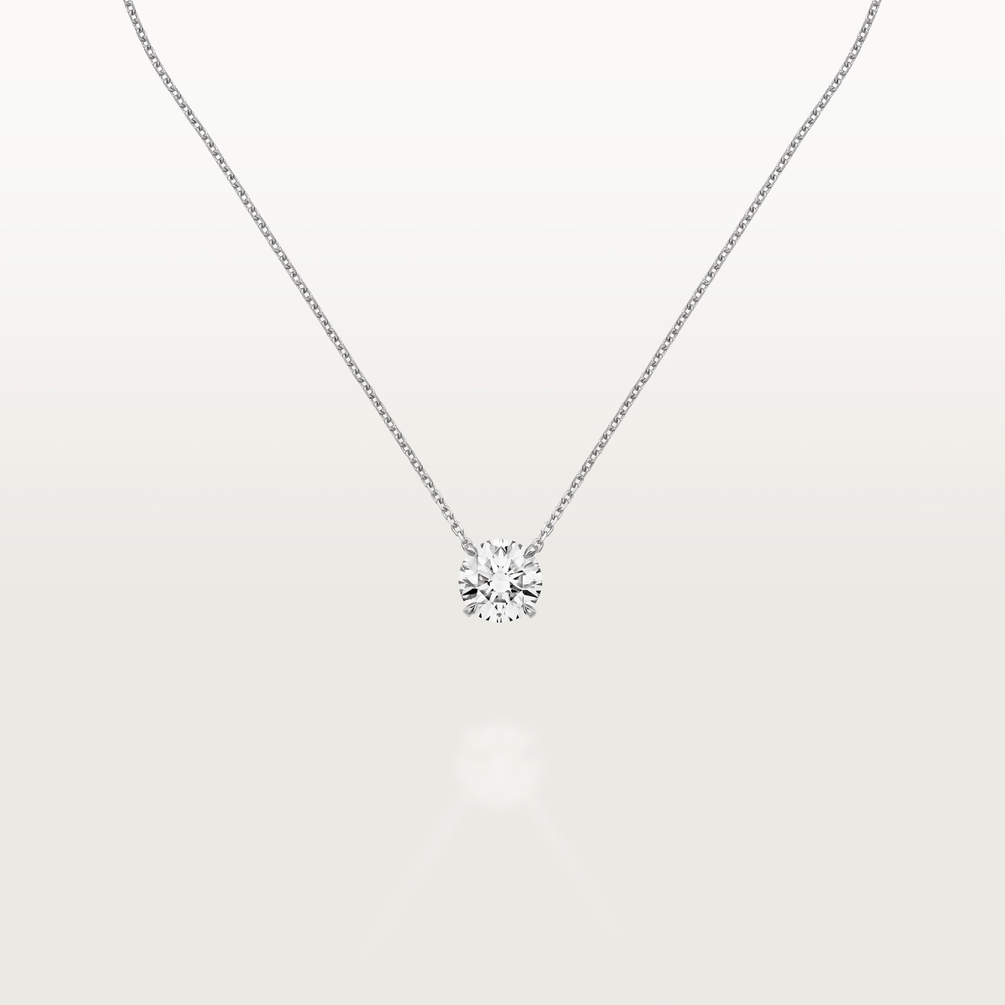 1895 pendant, brilliant-cut diamond