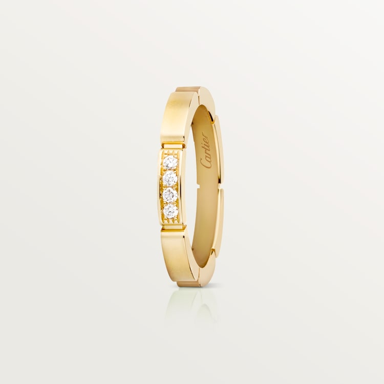 CRB4080300 - Maillon Panthère wedding band - Yellow gold CRB4080300 - Maillon Panthère wedding band - Yellow gold