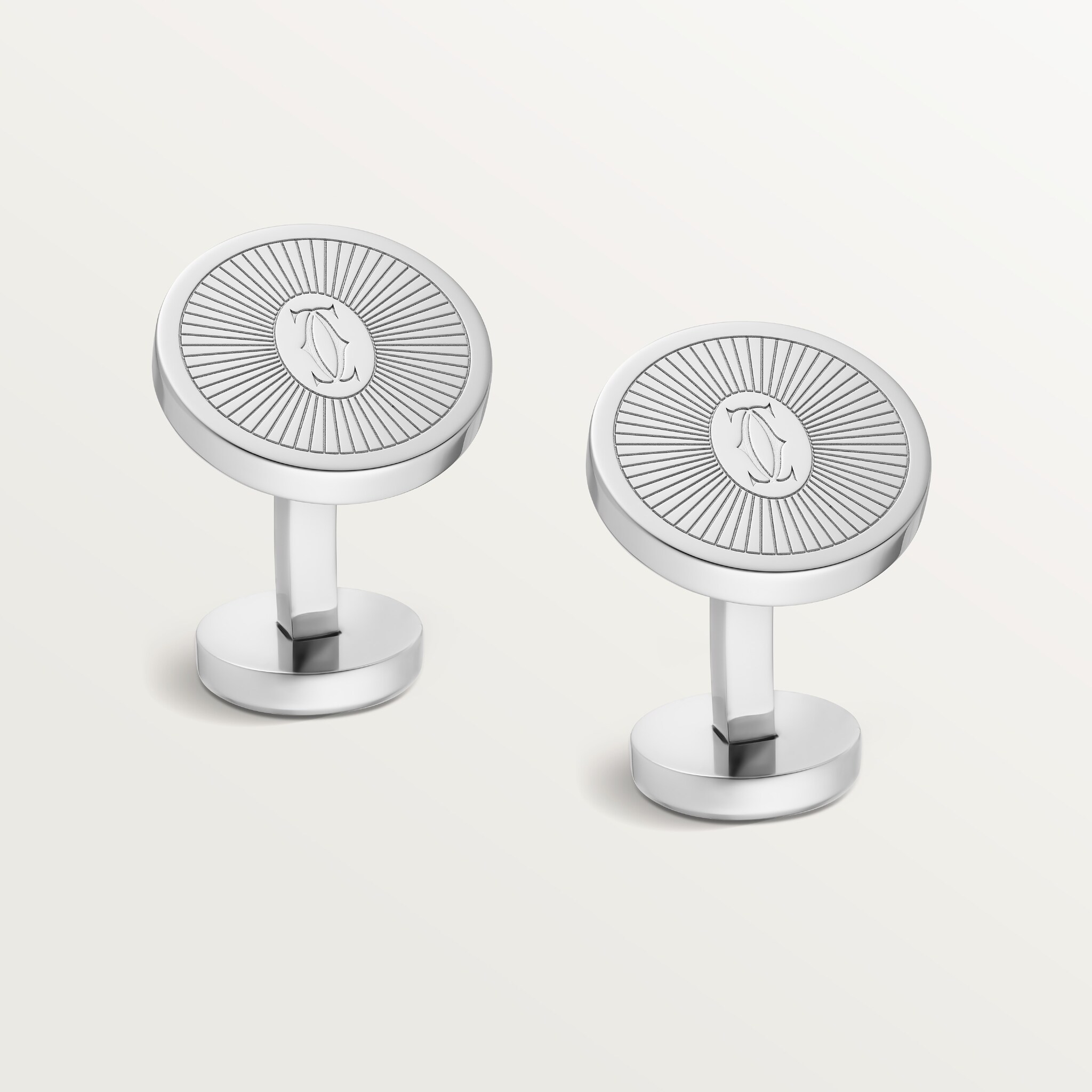 Double C de Cartier cufflinks, image 1