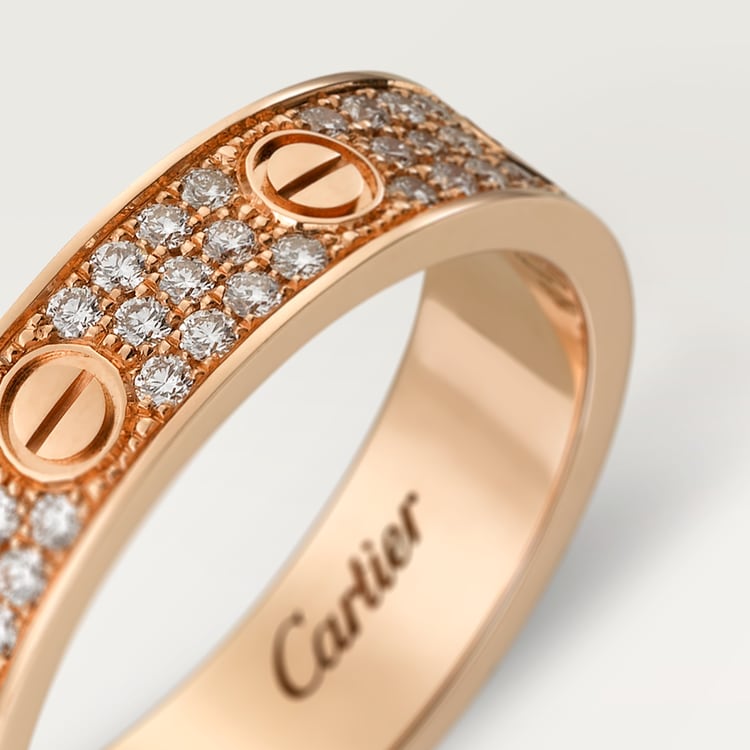 Diamond band shop cartier