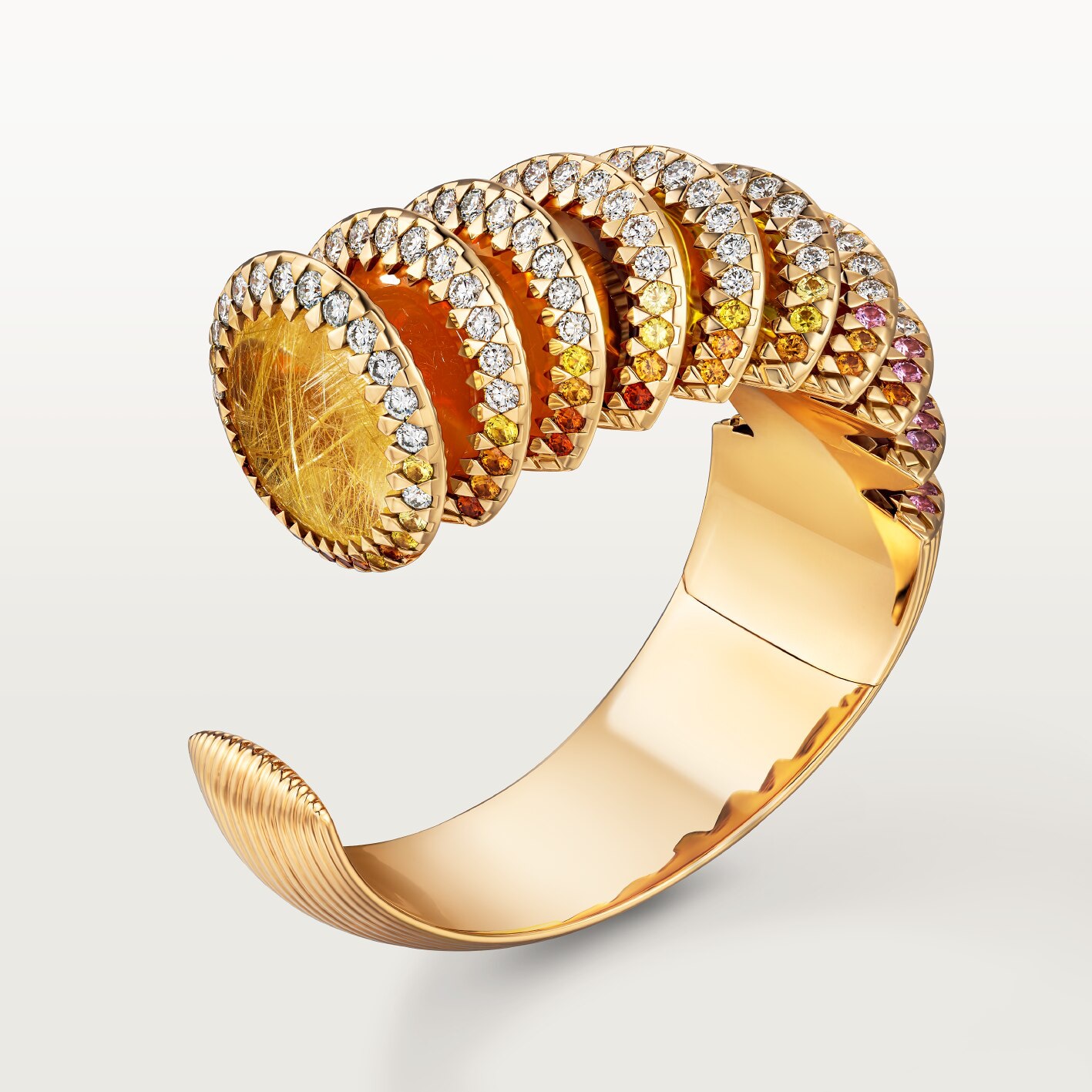Cartier Libre Polymorph bracelet, chalcedony