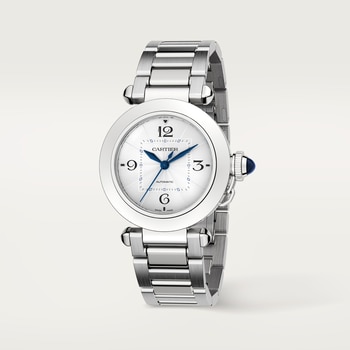 Cartier womens watch silver discount