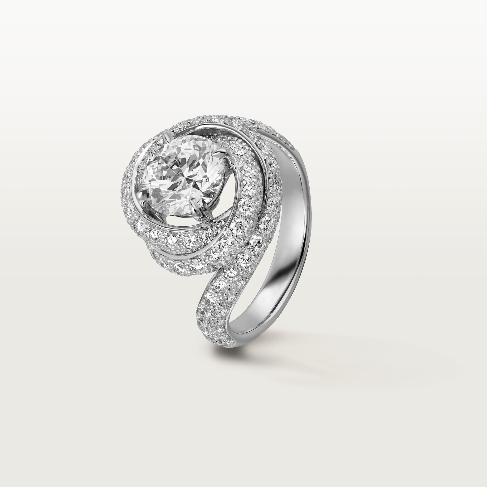 트리니티 루반 솔리테어, 브릴리언트 컷 다이아몬드, 파베 세팅 , 이미지 6