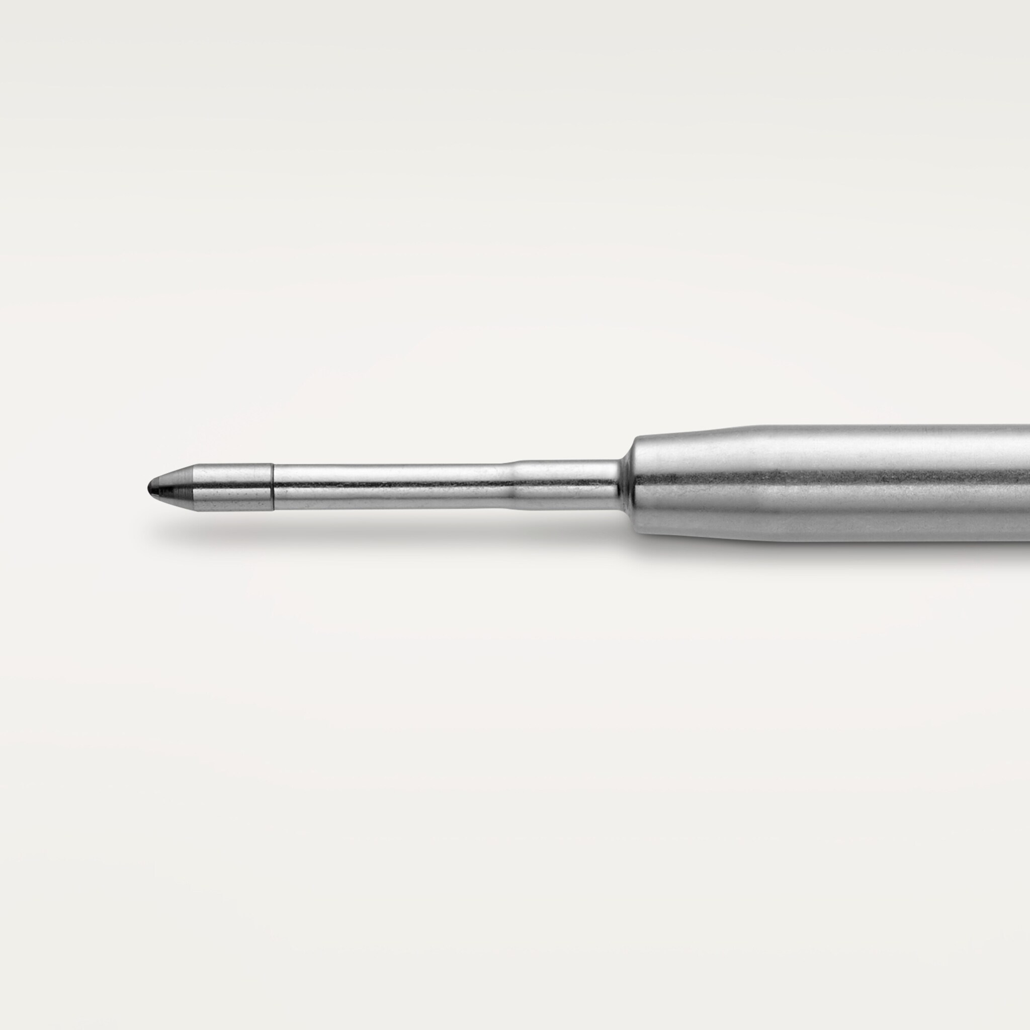 Ballpoint pen refill, black solvent, phenoxyethanol, benzyl alcohol