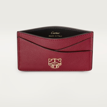 Simple card holder, Panthère Graphique de Cartier Simple card holder, Panthère Graphique de Cartier