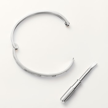#LOVE# bracelet, small model, paved #LOVE# bracelet, small model, paved