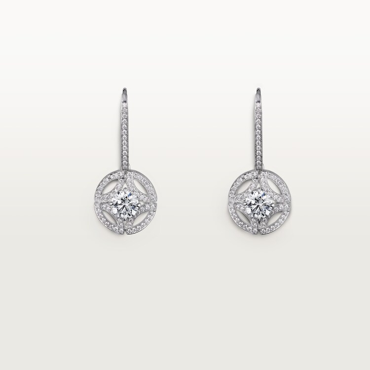 Cartier diamond earrings Clearance