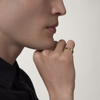 Cartier gold pinky ring Clearance