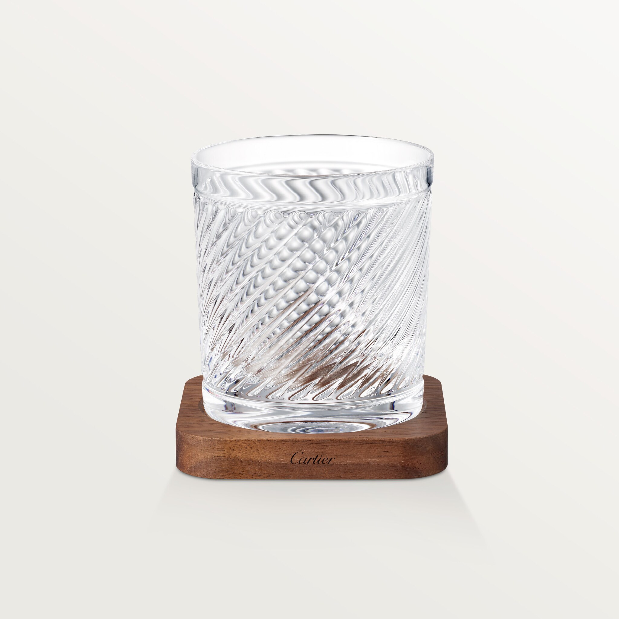 Santos de Cartier set of 2 glasses and 2 coasters