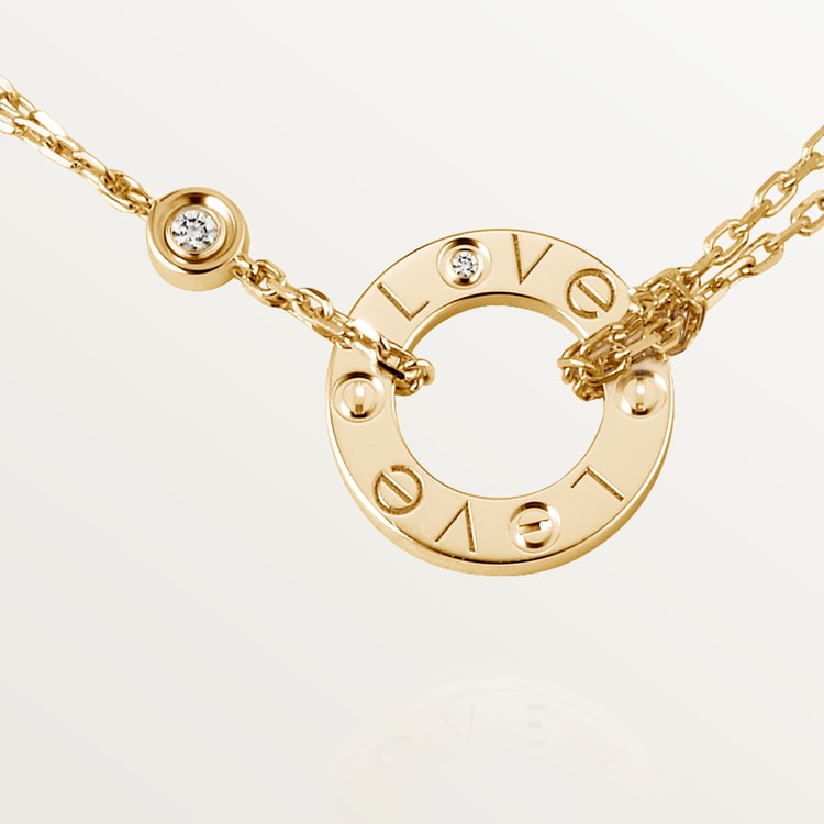 Cartier love top collection necklace