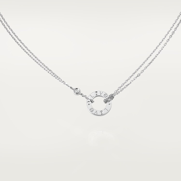 White gold cartier love necklace Clearance