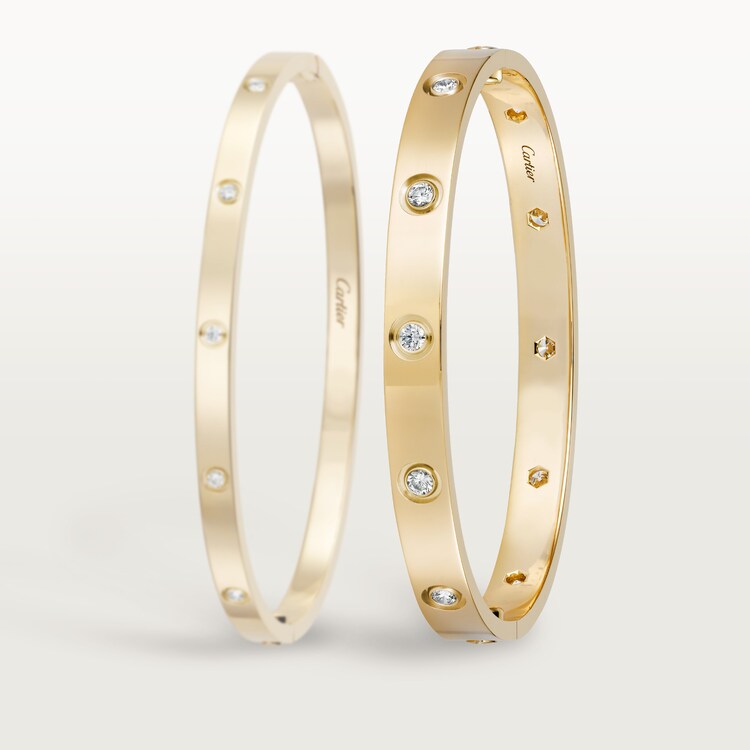 LOVE bracelet 10 diamonds