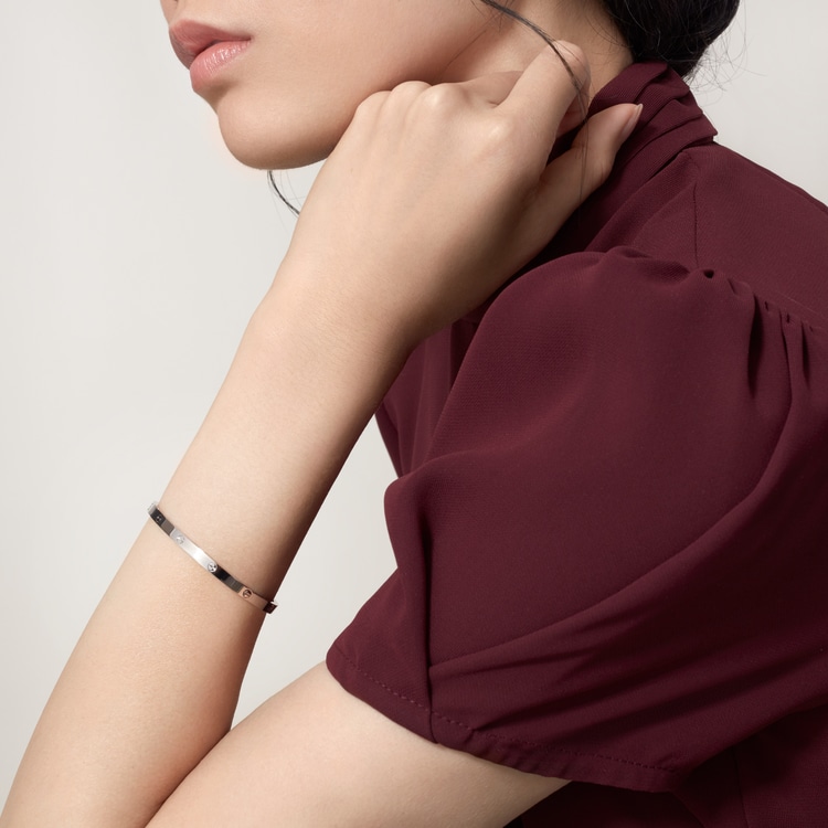 Cartier small love bracelet white gold deals