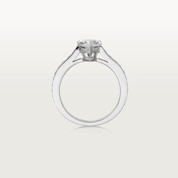 Cartier engagement ring setting deals